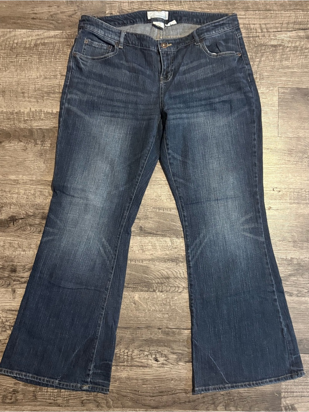 Maurices Jeans Women’s 18 Blue Briana Flare Denim